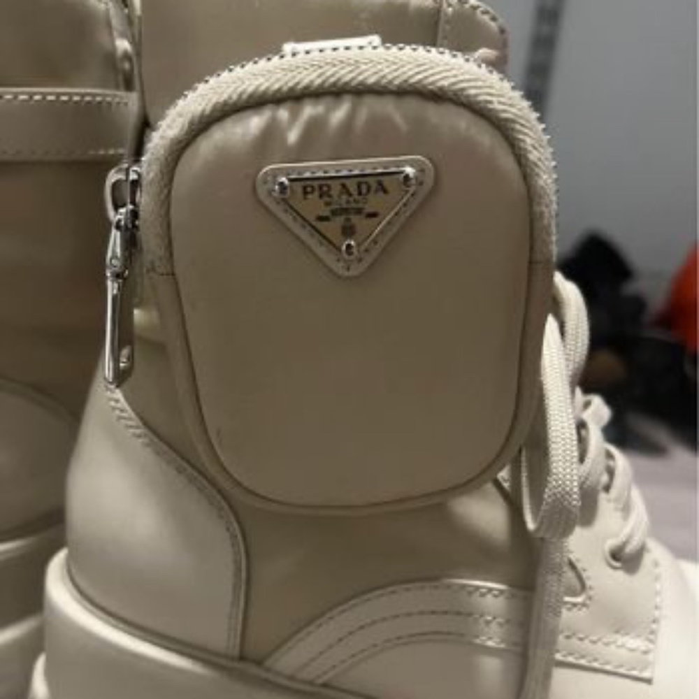 Women's Prada Combat Boots